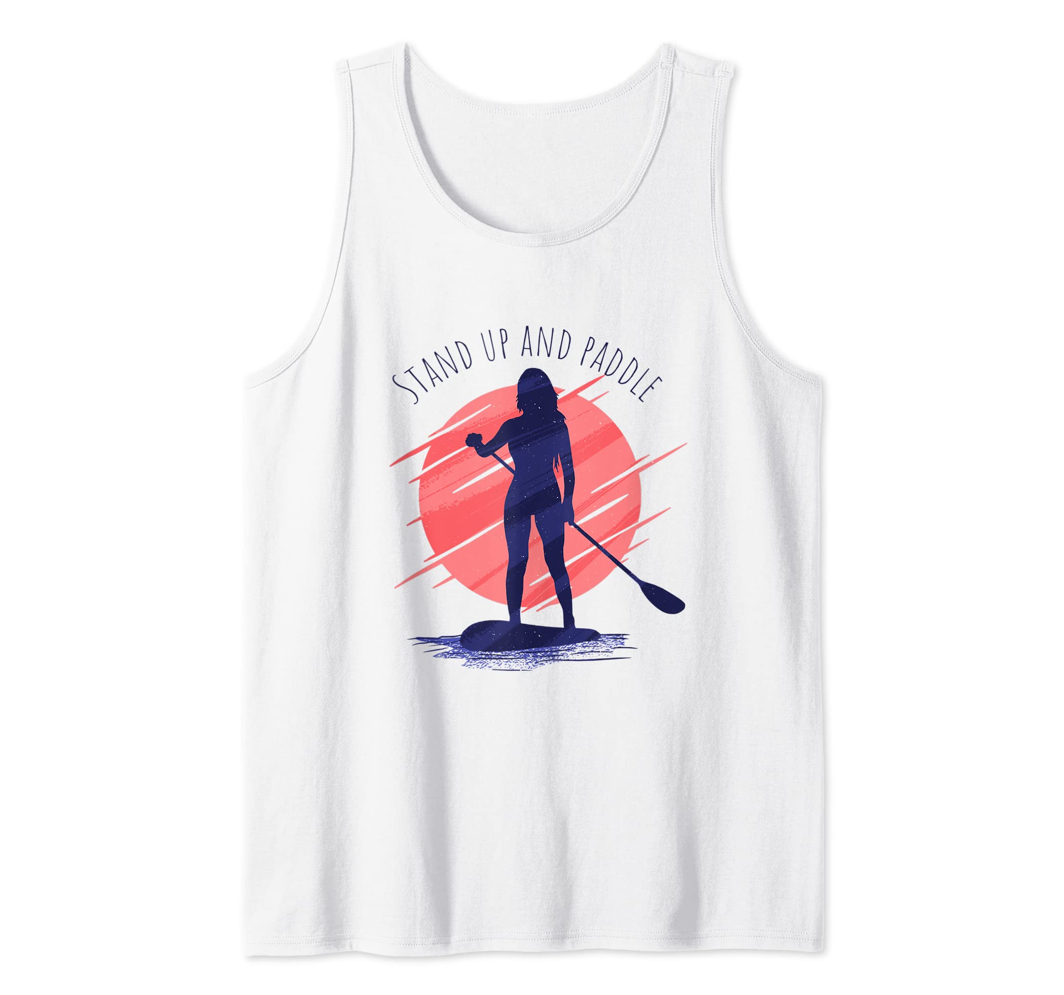 Cool SUP Stand Up Paddling Paddle Tank Top