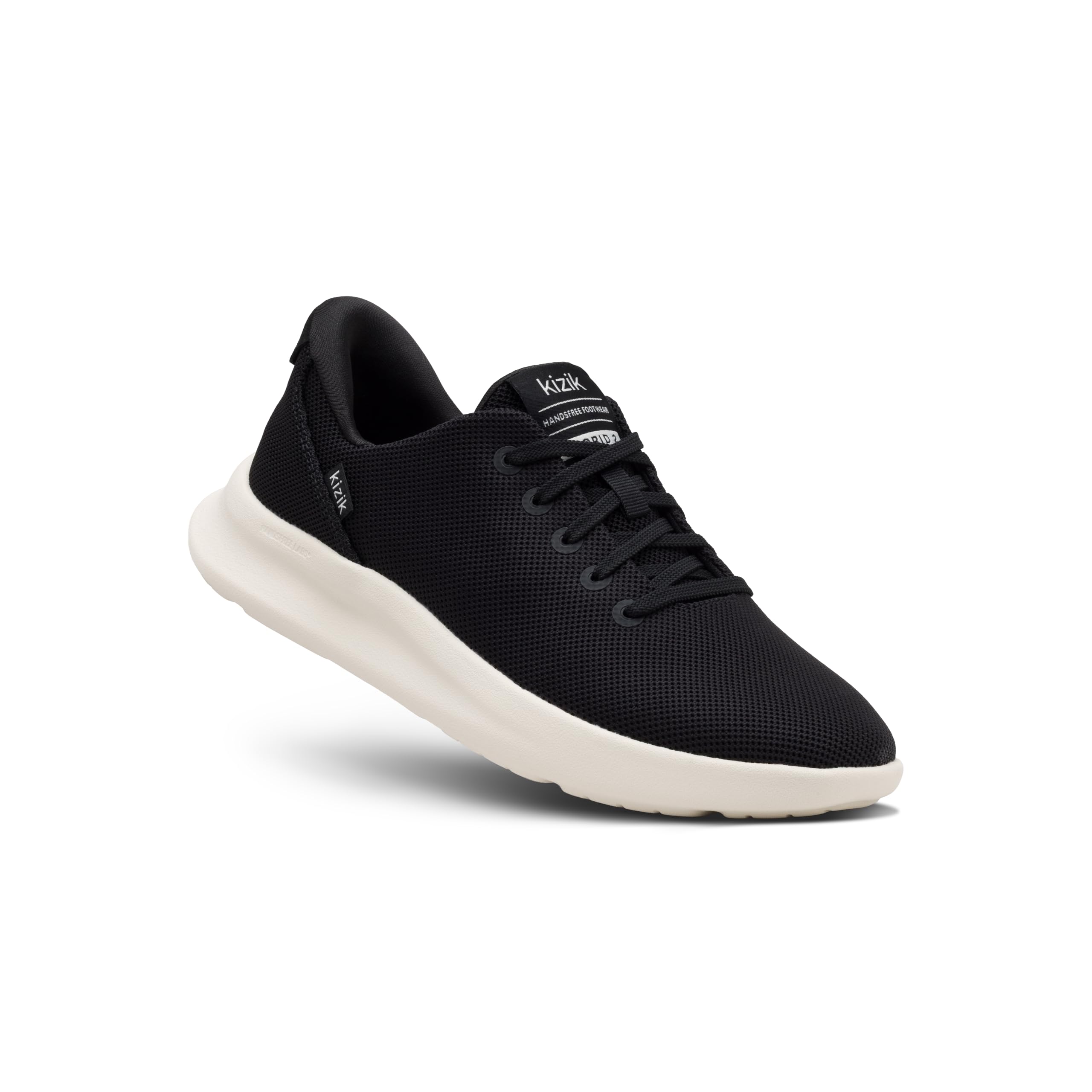 Kizik Madrid 2 - Zapatos sin cordones para mujer: cómodos todo el día para caminar, gimnasio o uso casual, puntera ancha disponible, deslizarse y destacar, manos libres