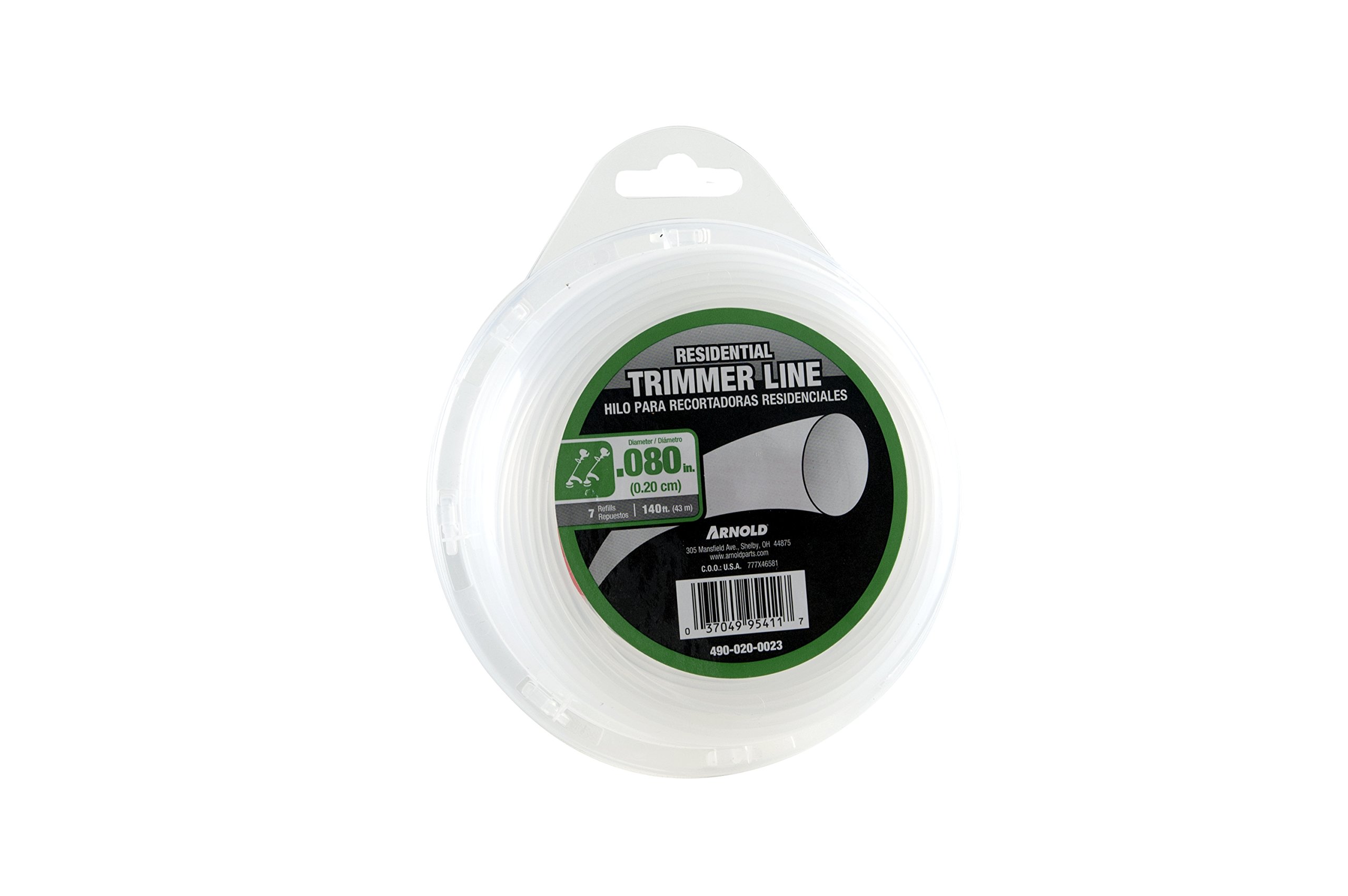 Arnold Trimline .080-Inch x 140-Foot Residential Grade Trimmer Line