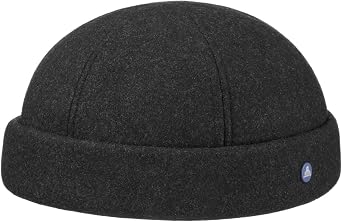 HAMMABURG Teflon Dockercap Fullcap Wool Winter Melange Cotton Lining Men Autumn Winter