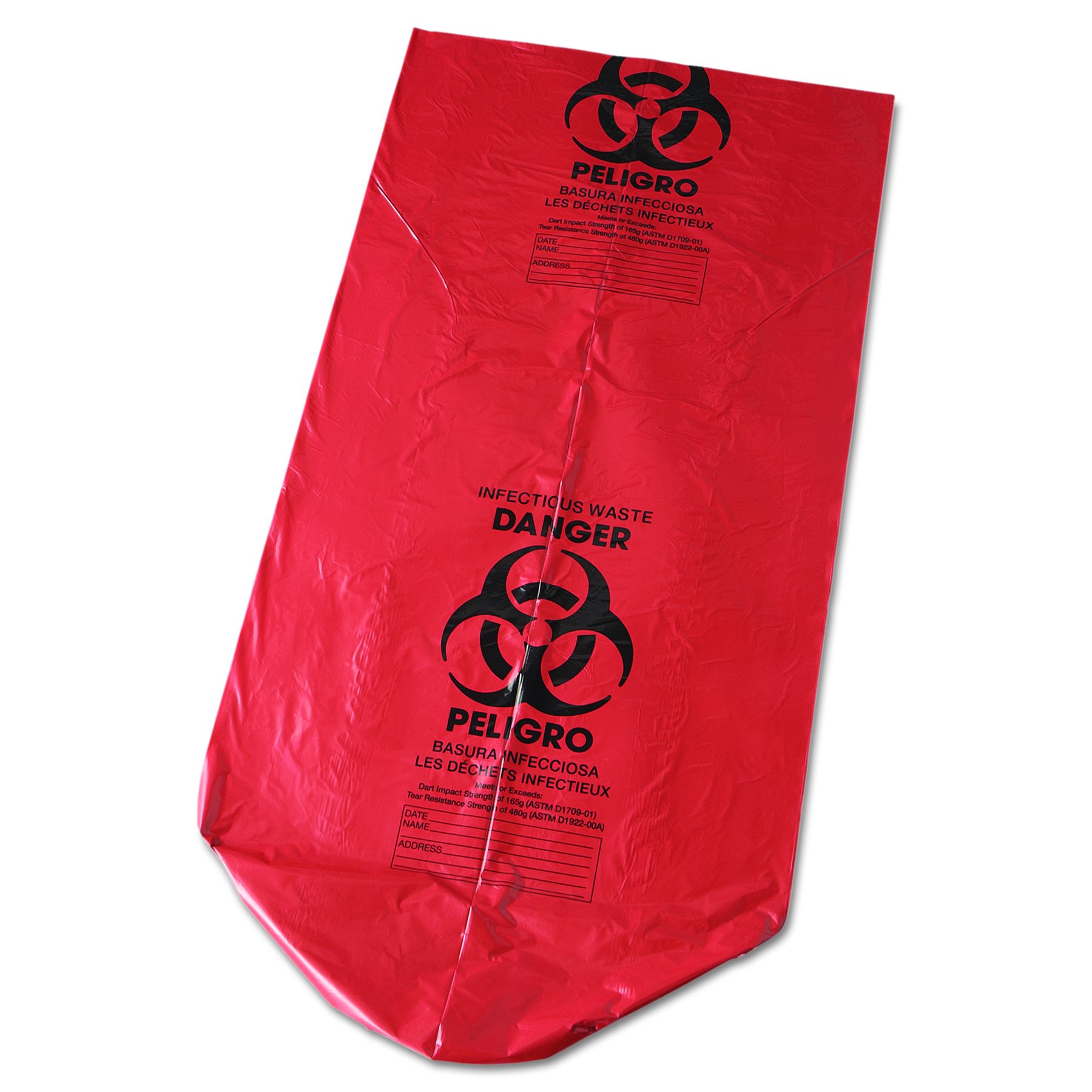 Pitt Plastics - Trash Bags - Linear Low Density Can Liner, 0.75-Mil, 33