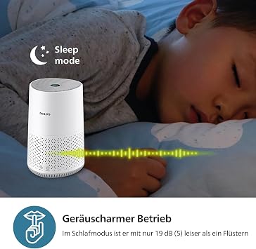 Philips 600 Serisi Hava Temizleyici, 44 m2’ye Kadar Etkili, 170 m3/sa Temiz Hava Hızı, AC0651/10