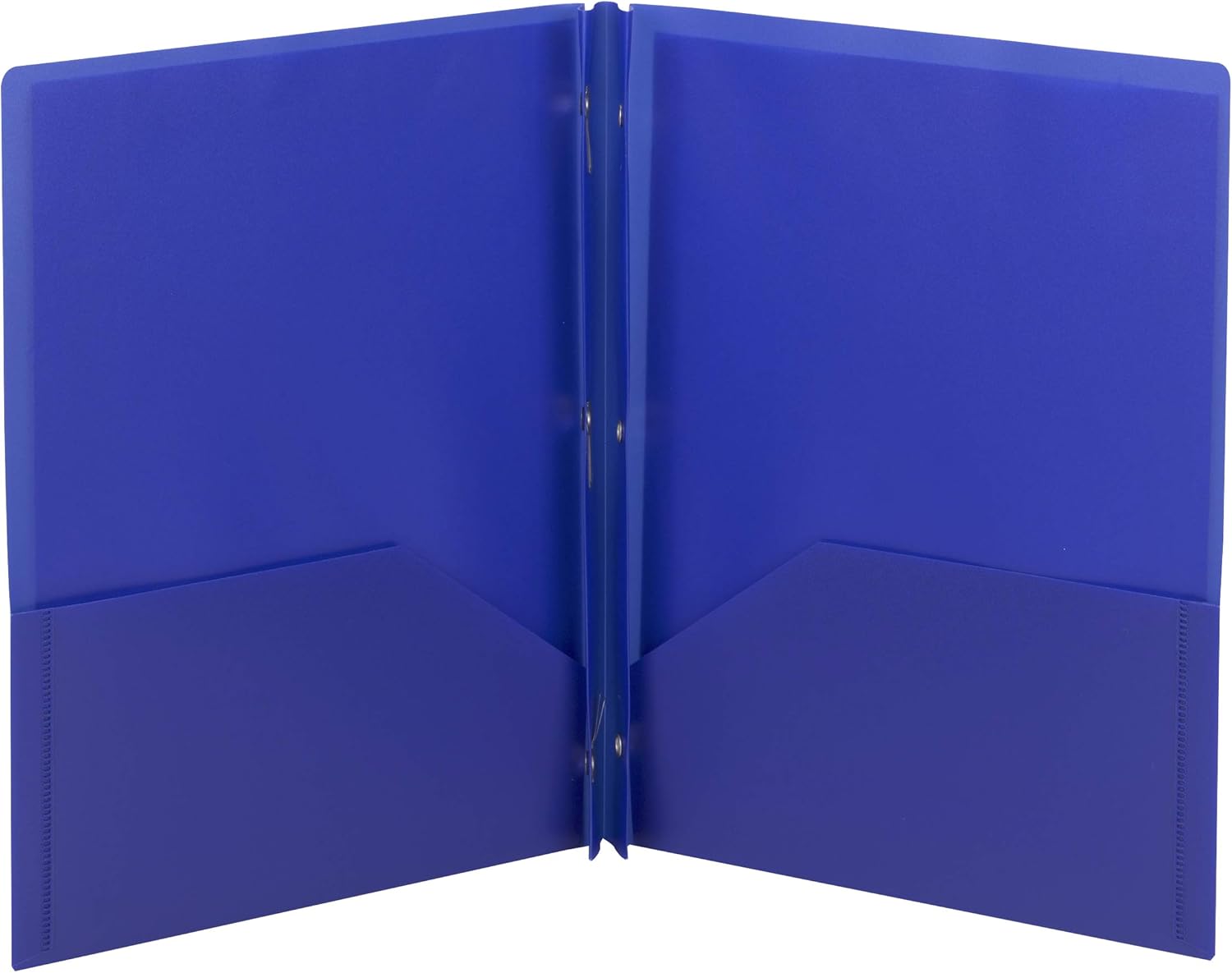 Amazon.com : Smead Poly Two-Pocket Folder, Tang-Style Fastener, Letter ...