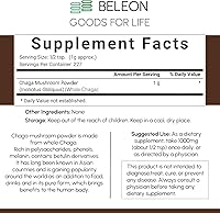 Vista 5 de Polvo de hongos Chaga 8 oz