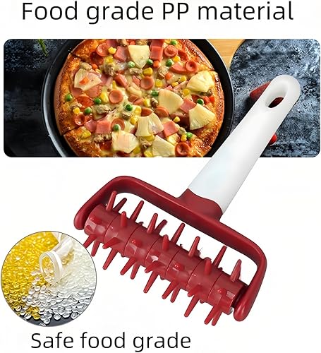 Miniatura 8 de Docker de masa de pizza, Docker de masa, mata burbujas, ahorro de tiempo, rodillo de masa de pizza, amasador de masa, rodillo de pizza para el