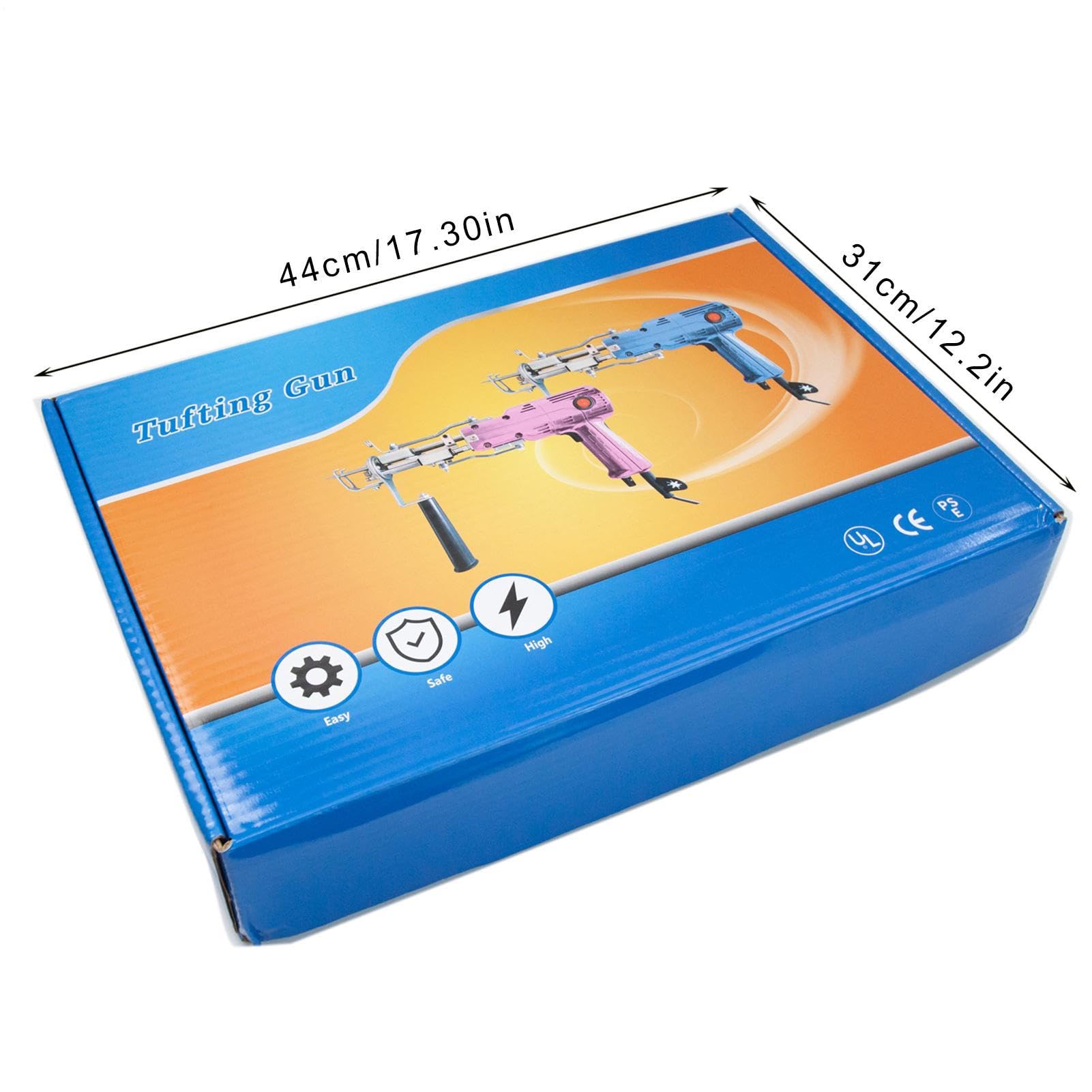 Kit De Tufting De Tapis-Pistolet De Tufting De Fil 2 en 1, Outil De Coupe