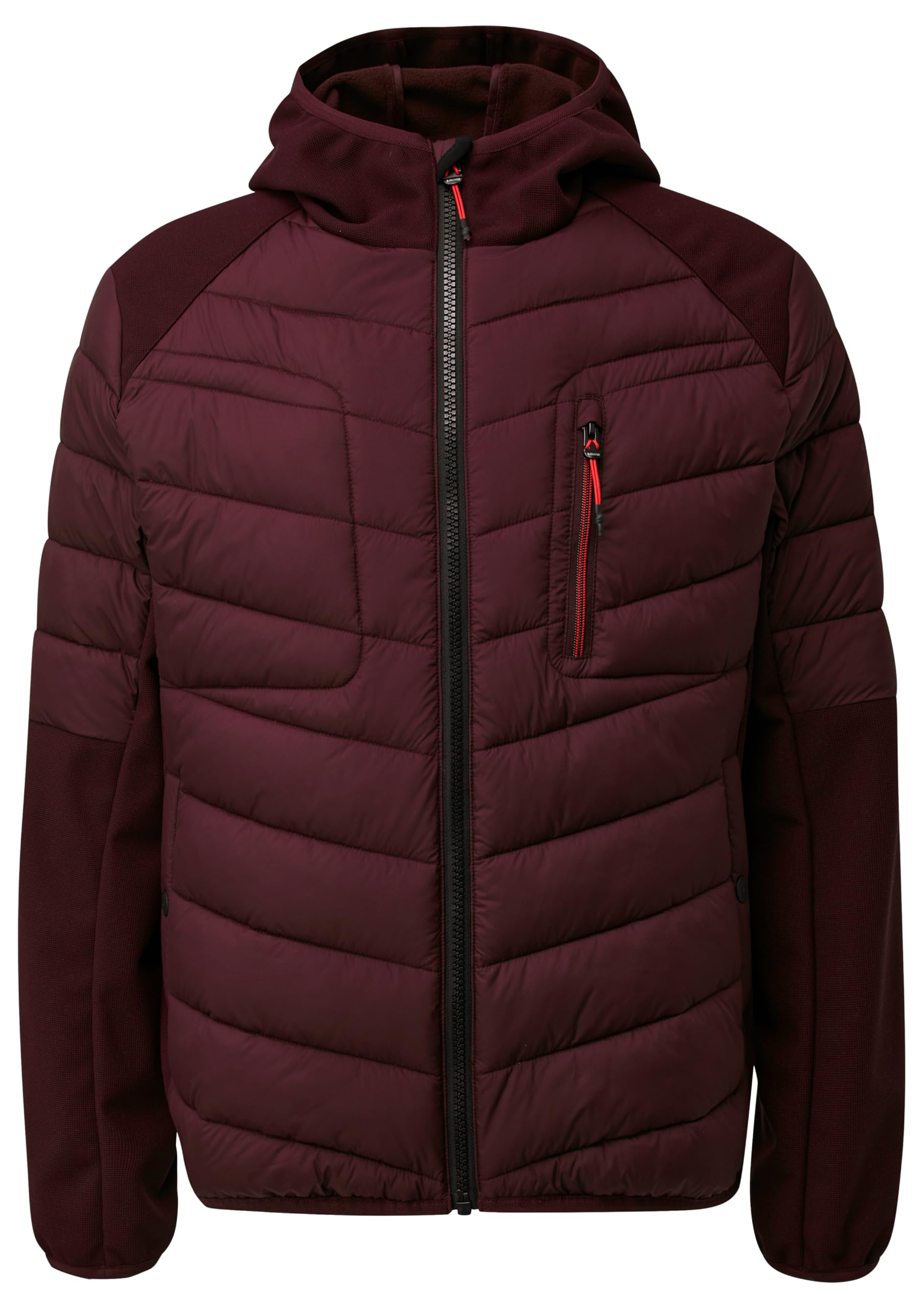 s.Oliver Big Size gewatteerde jas donkerblauw