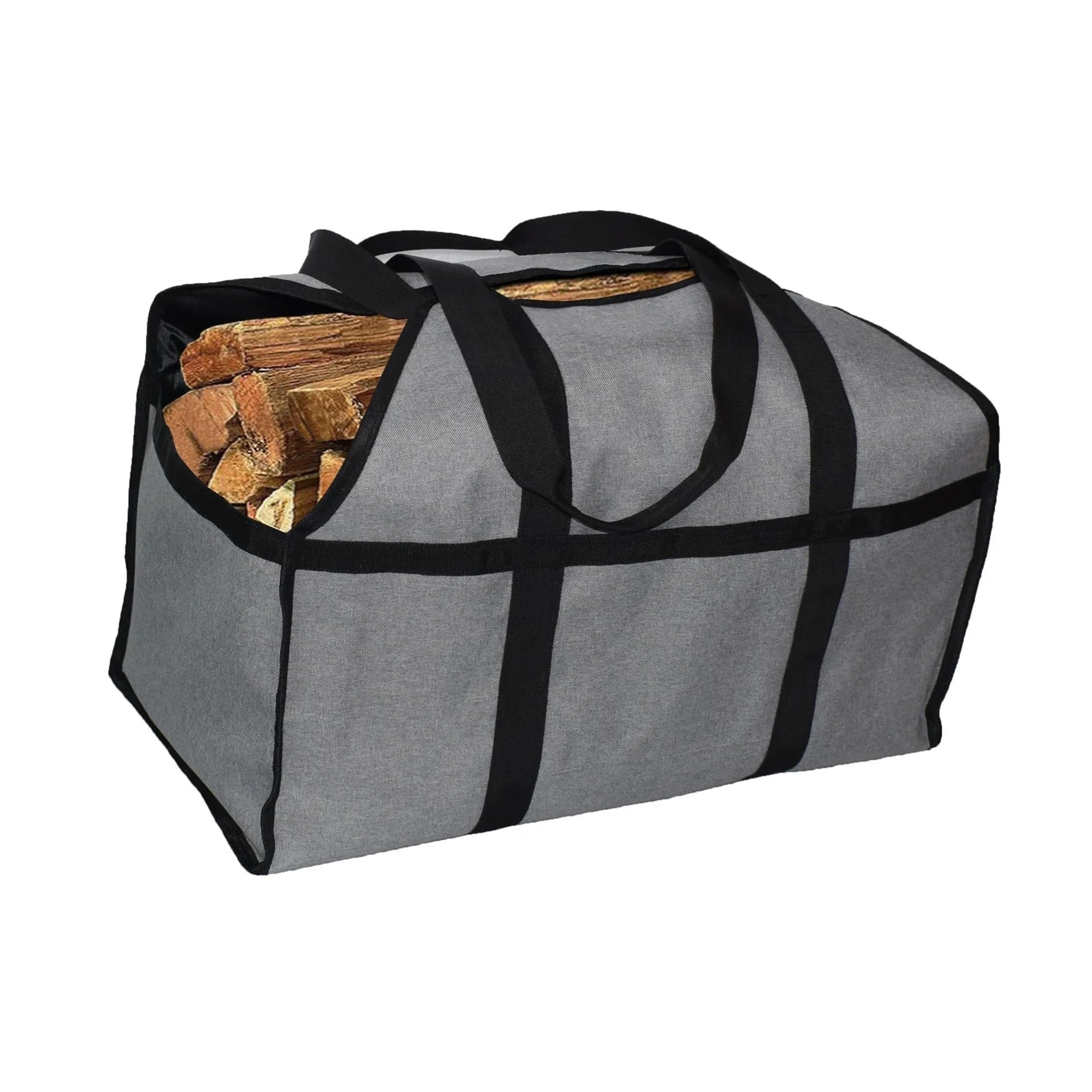 Oxford Cloth Handheld Firewood Bag Large Capacity Outdoor Wood Chop Carry-On Camping For Wood