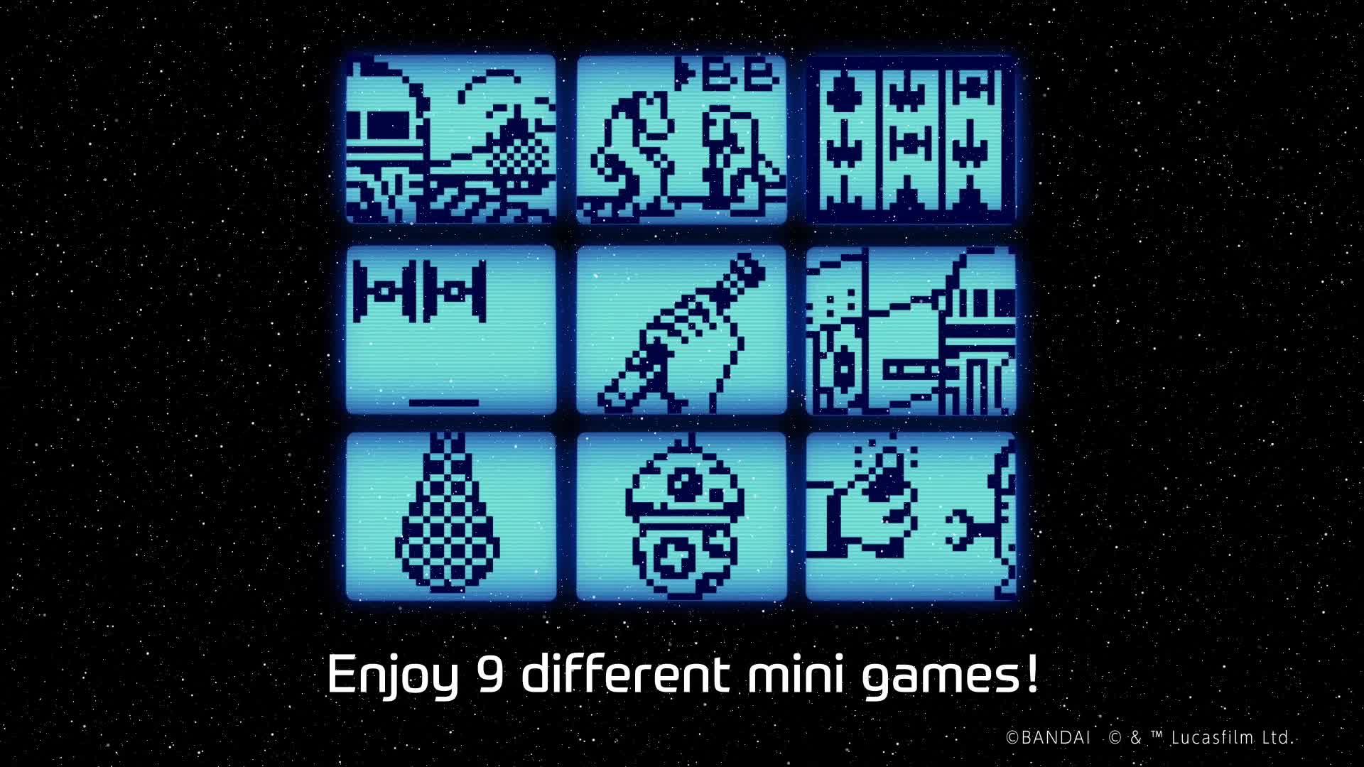 Tamagotchi Original Star Wars R2-D2 - Édition Bleue - Animal Virtuel - 88822
