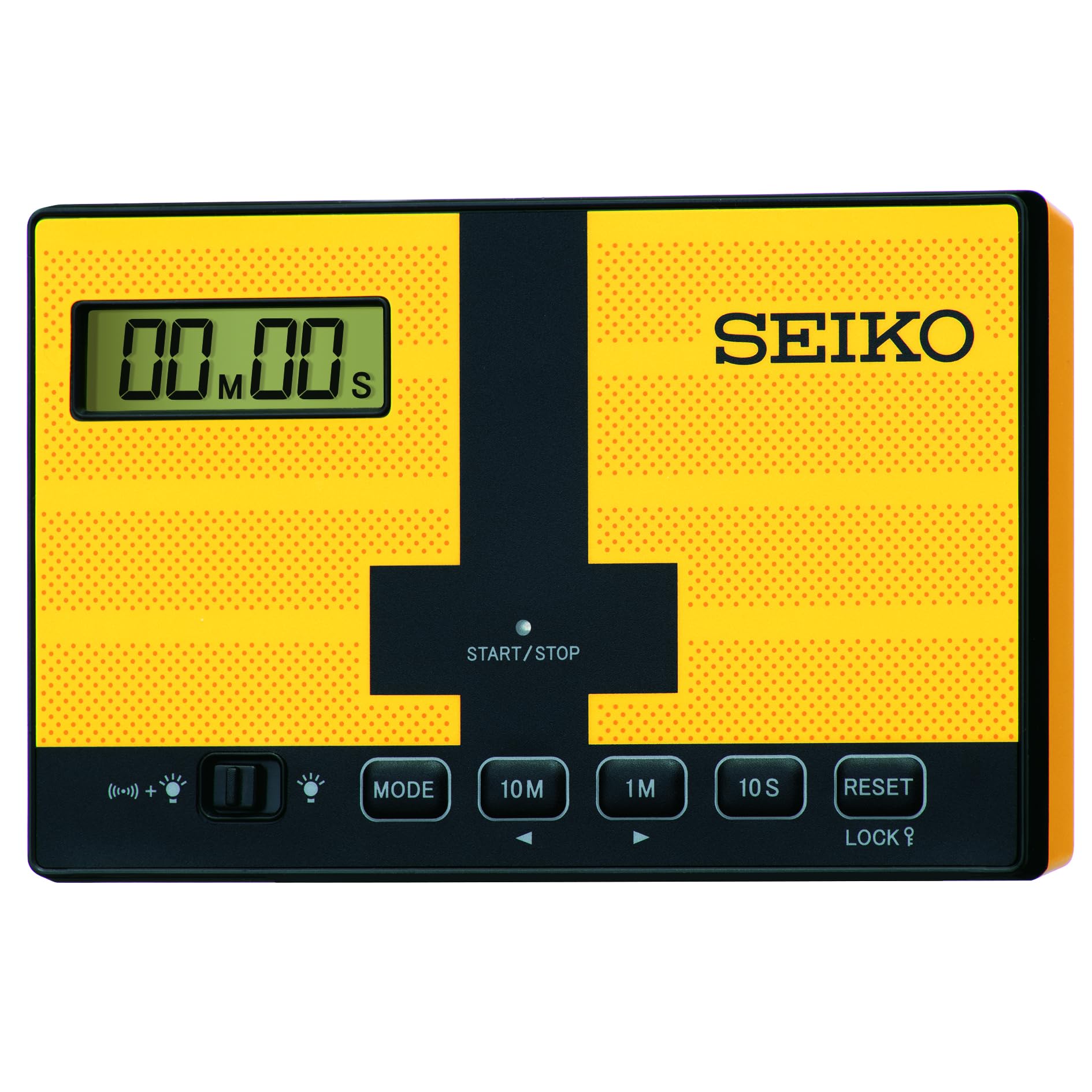 Seiko Sports Stopwatch Digital Alarm Clock QHL098Y