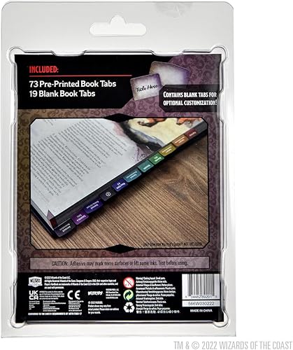 Miniatura 3 de Fichas de libro de D&D Guía del maestro de mazmorras