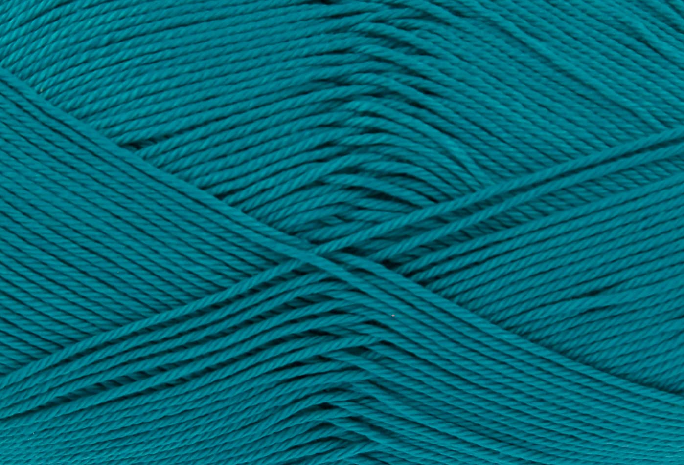 King Cole Giza Cotton 4 Ply - Teal (2414)