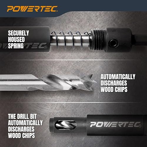 Miniatura 7 de POWERTEC 71202 Broca autocentrante  0197in