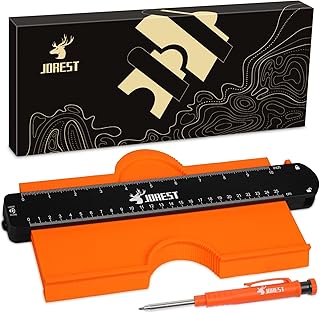 Contour Gauge Profile Tool 10 Inch With Lock, Gift For Father Men Carpenter Grandpa, Outline Duplicator For Irregular Shape, Template Tool For Woodworking/DIY/Tile Laying/Flooring/Carpet