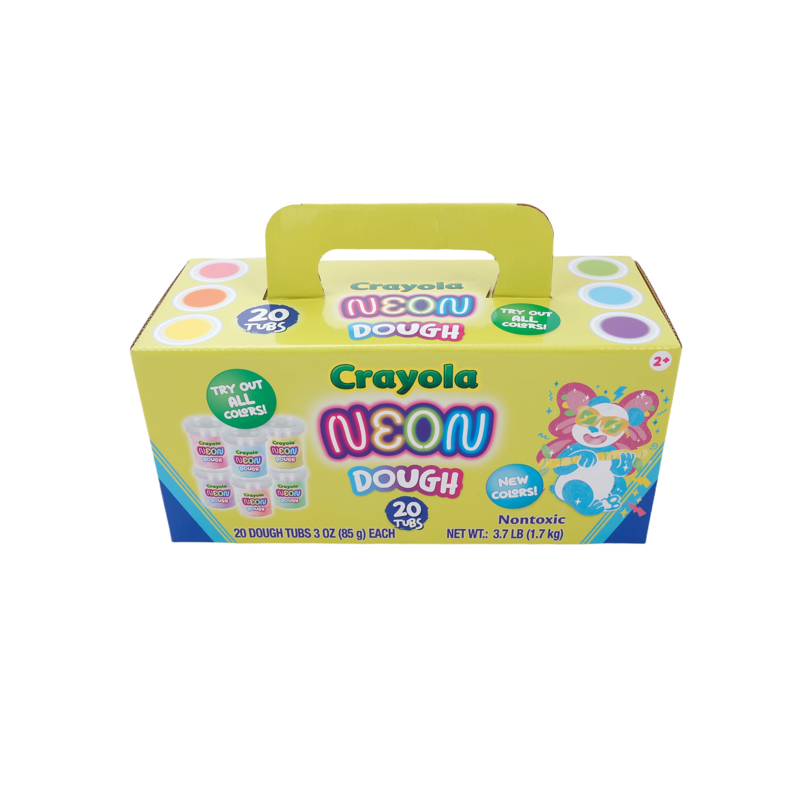 Amazon.com: Crayola Special Effects Dough in 3oz Tubs in Pearl