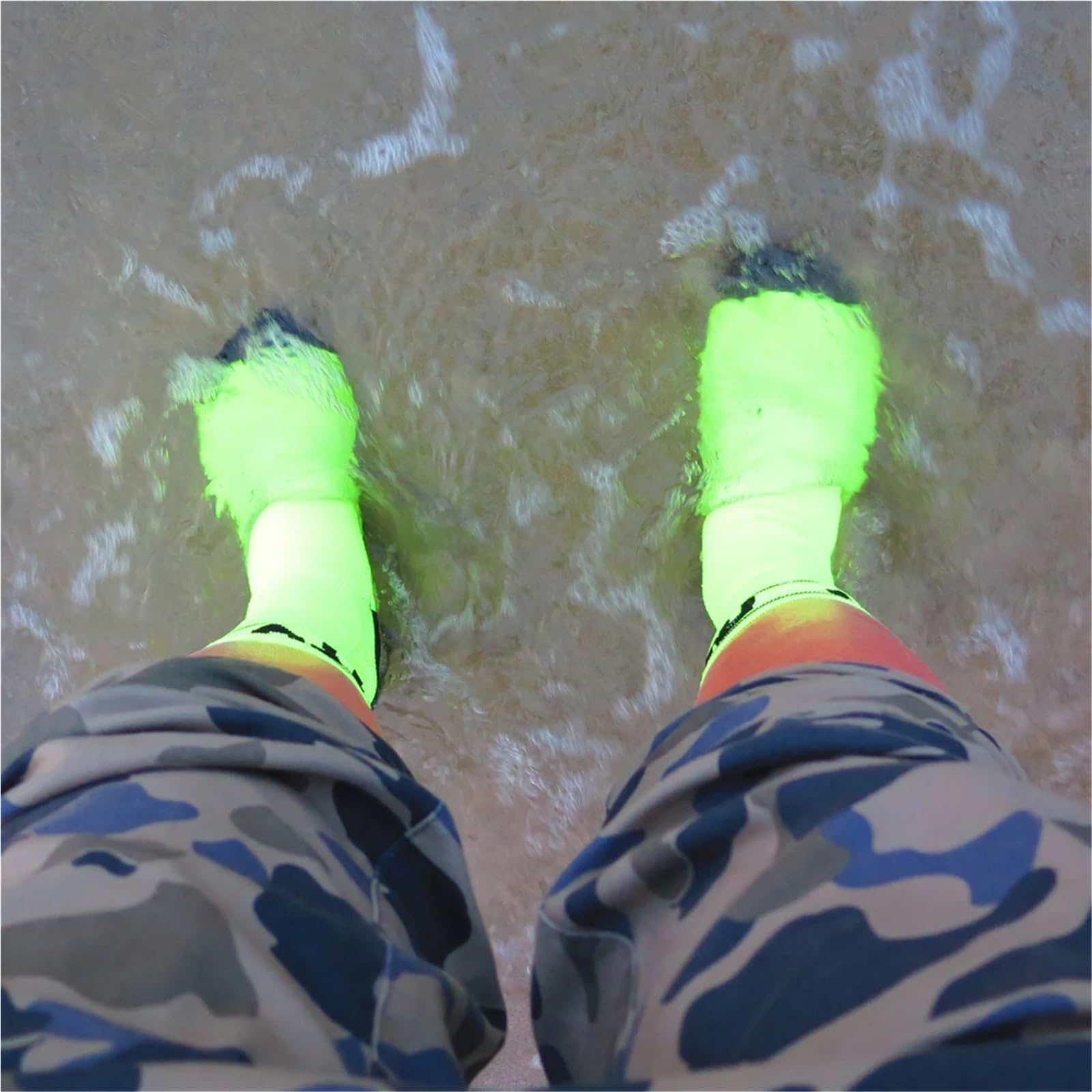 Waterproof Breathable Bamboo rayon Socks For Hiking Skiing Fishing Seamless Outdoor Sports Unisex Per Uomo