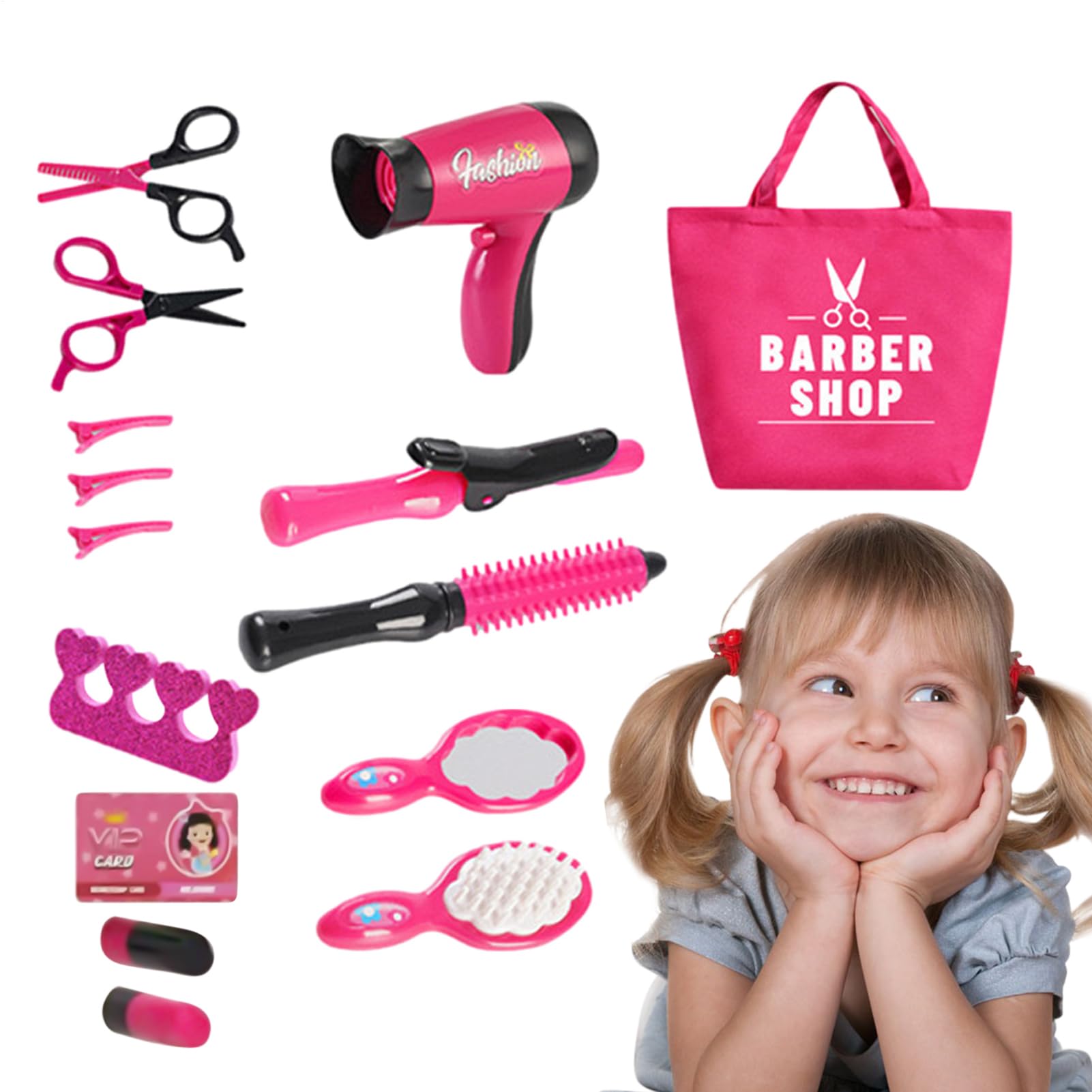 Amazon.co.jp: 子供 メイクセット 化粧品おもちゃ ヘアサロンおもちゃ