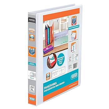 Elba Vision A4 2 O-Ring 25mm PVC | BX14546 | Presentation Binders