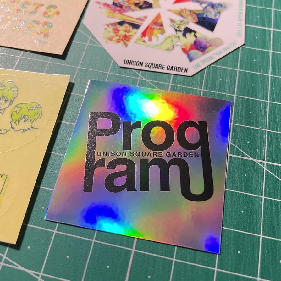 Amazon.co.jp: UNISON SQUARE GARDEN グッズ ステッカー シール : おもちゃ