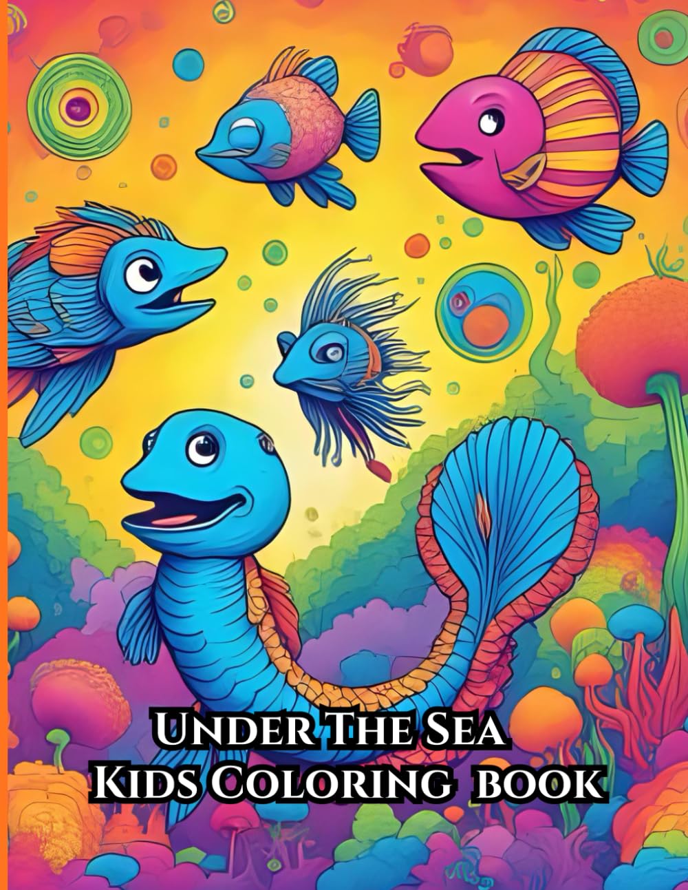 Under The Sea Kids Coloring Book