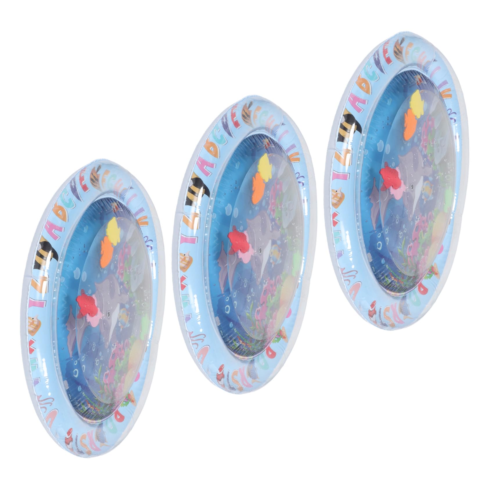 Tapis eau pour chat lot de 3 tapis rafraîchissant aquatique pour intérieur