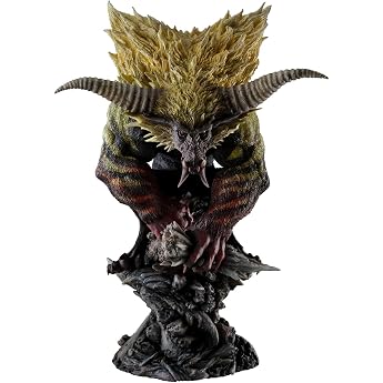 Capcom Monster Hunter Capcom Figure Builder Creator's Model Golden Lion Fierce Rajang Reprint Version Approx. H 9.1 inches (2