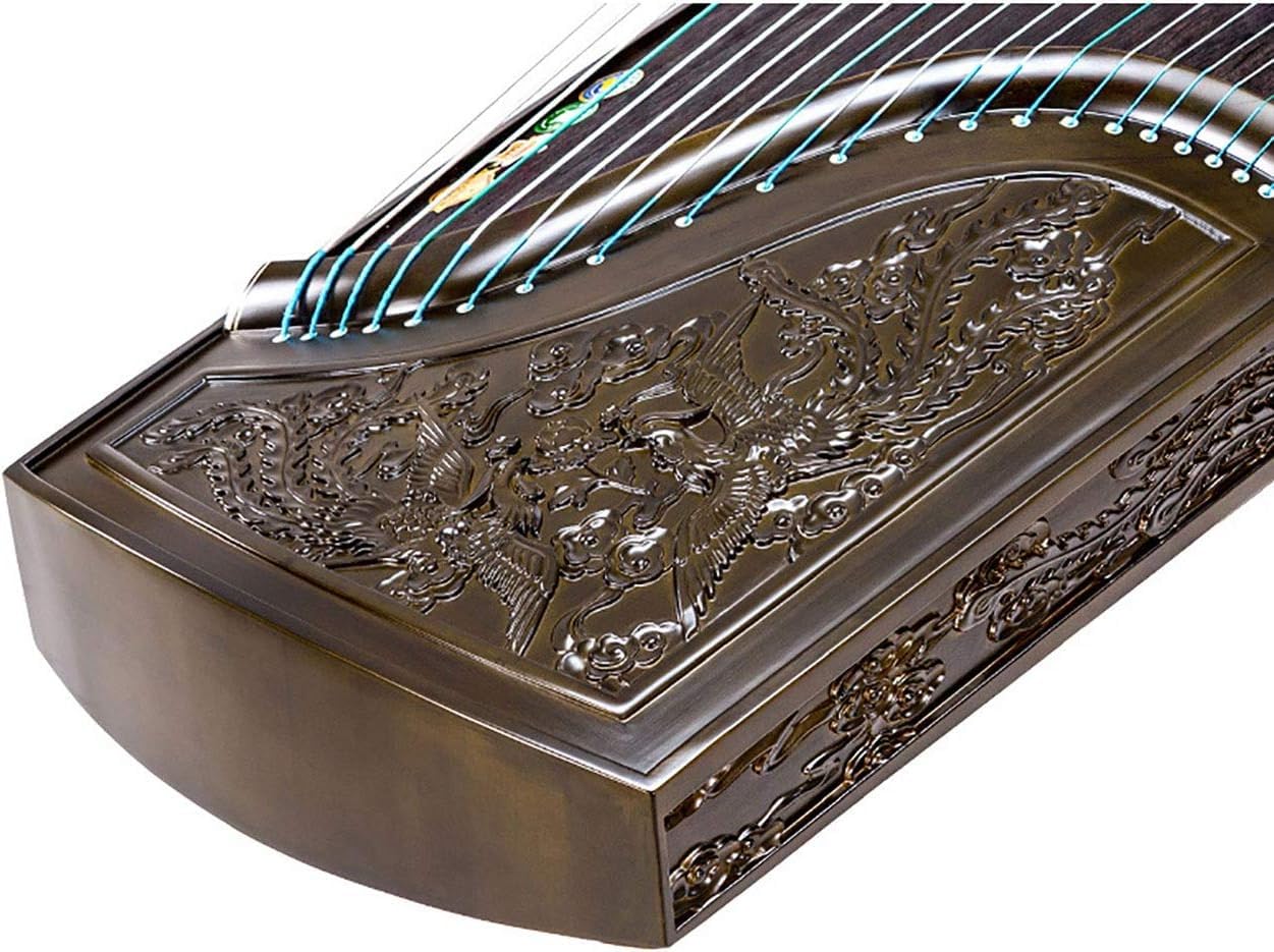 Guzheng, rozmiar: 163 cm, odpowiedni dla początkujących, profesjonalistów, praktyka wprowadzająca, chiński instrument sicalowy, z pełnym zestawem akcesoriów 421 rewelacyjny