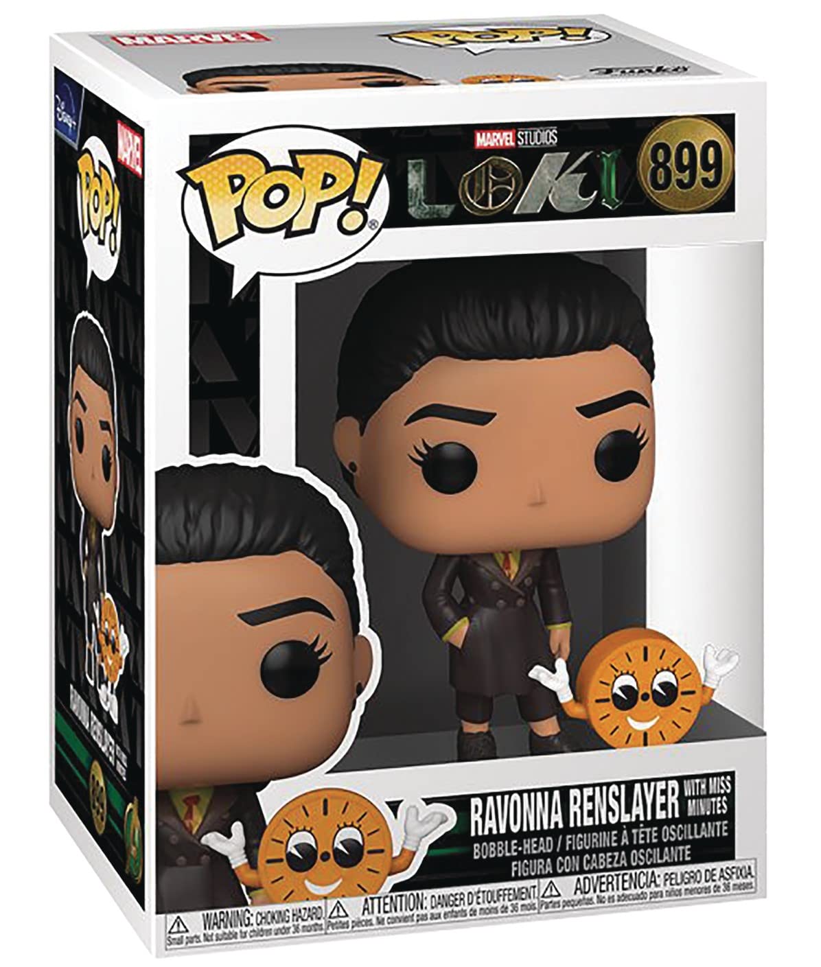 2022夏コミコンFUNKO POP! ロキ　Loki ミス・ミニッツ　特大 Glow Miss Minutes Funko PoP - 2022 SDCC Exclusive - 10