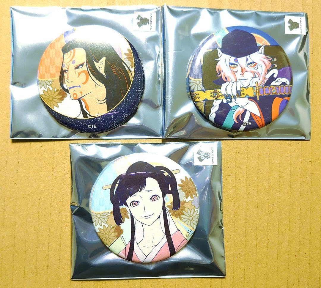 Amazon.co.jp: モノノ怪 缶バッジ キャラバッジコレクション 薬売り 神