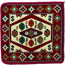 Dekoratif Otantik  ift Tarafl  Fermuarl  Kilim  ark K esi Minder K l f  40cmx41cm Mod4