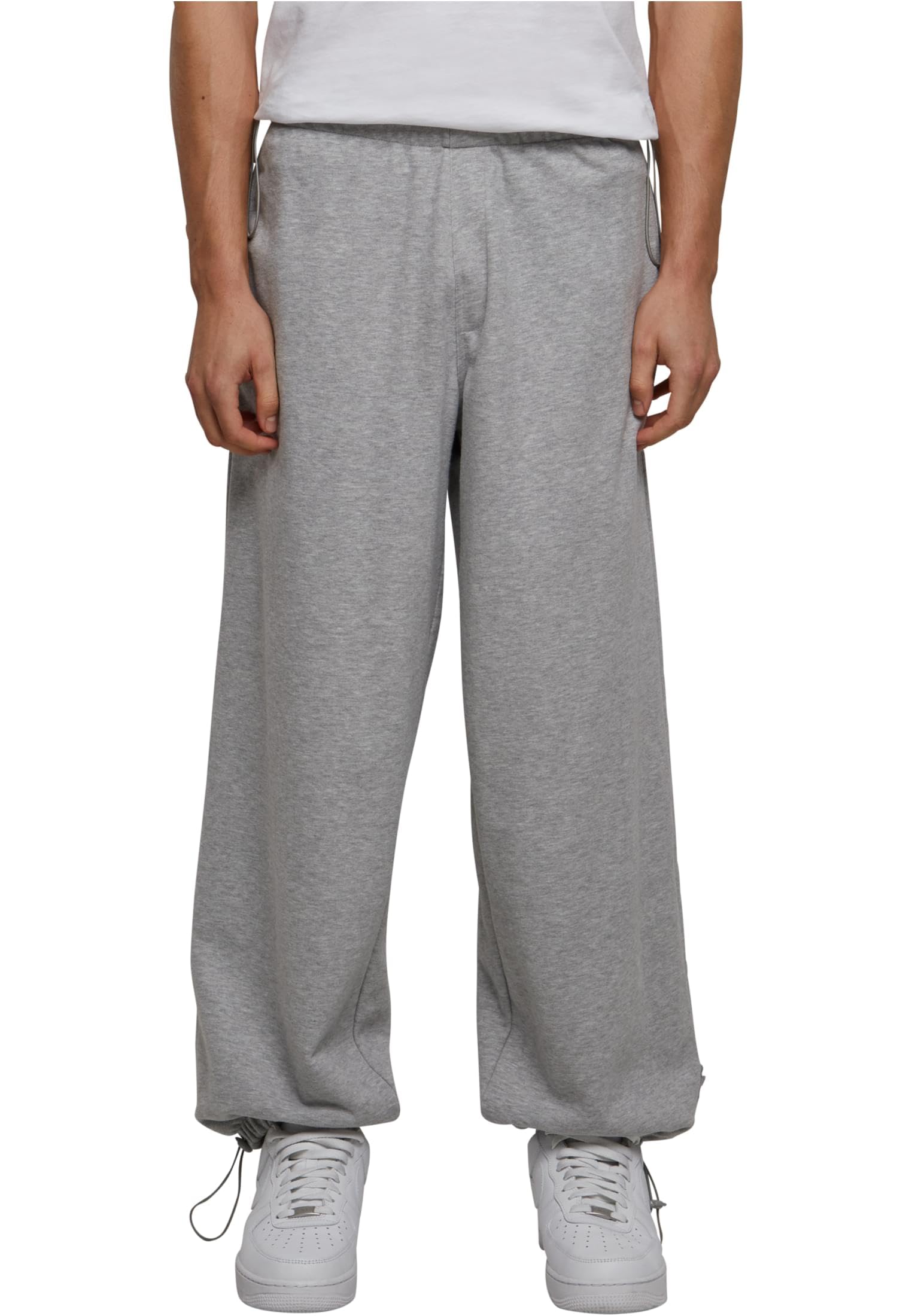 Urban Classics Men's Parachute Heavy Sweatpants Pants, Grey,