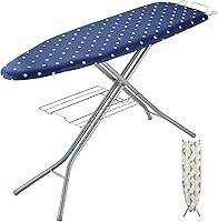 Vista 10 de VEVOR Tabla de Planchar con Superficie de Planchar Grande de 51 x 13 Pulgadas, Tabla de Planchar con 4 Capas Gruesas con Cubierta Resistente al