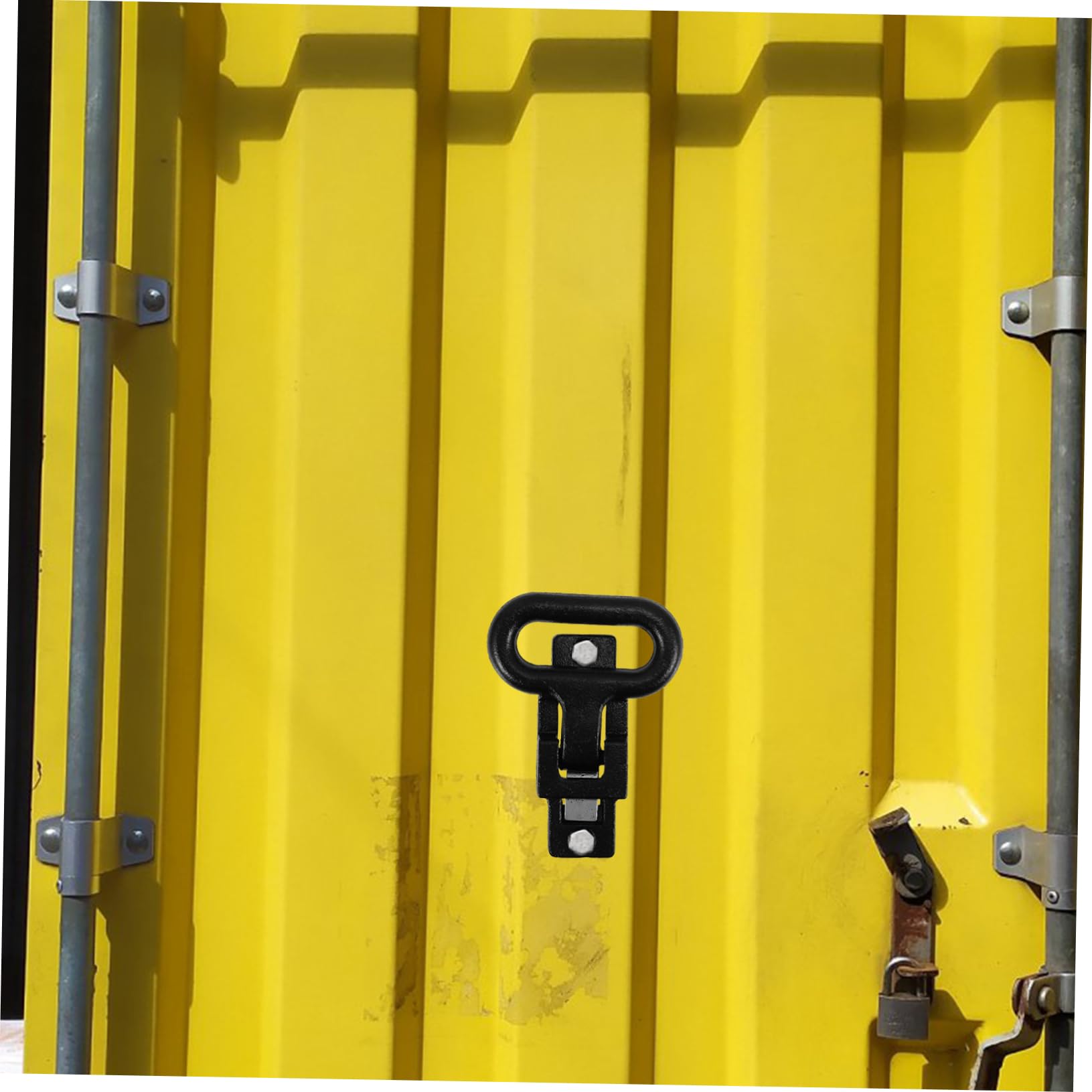 SHINEOFI Pedana Pieghevole Antiscivolo in Acciaio per Truck Nero | Accessori Inclusi per Installazione Semplice, Finitura in Stile Acciaio, Design Pieghevole per Uso su Camion
