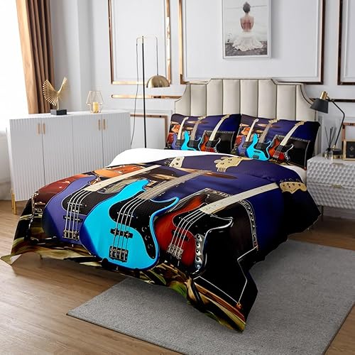 Miniatura 8 de Feelyou Colchas con estampado de piel de vaca, tamaño King, colcha acolchada de piel de vaca rústica para decoración de cabaña, juego de edredón con