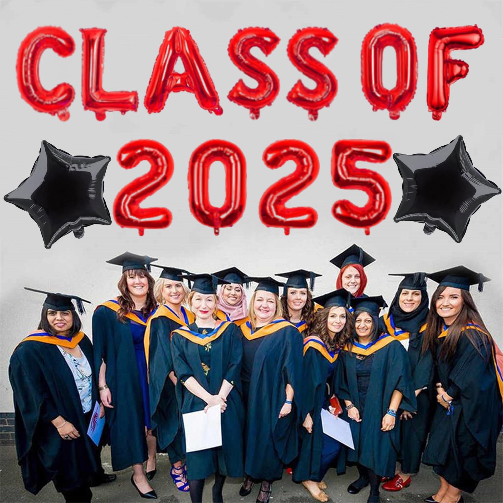bng-bng Class of 2026 Balloons Banner - Image 2