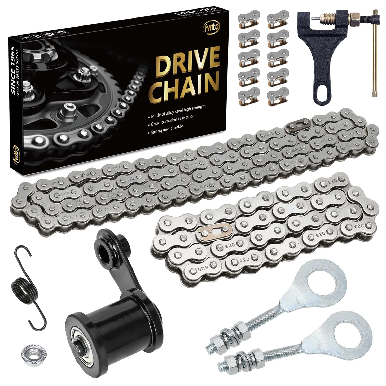 Amazon.com: FVRITO 420 Chain,Chain Tensioner,Chain Adjuster with