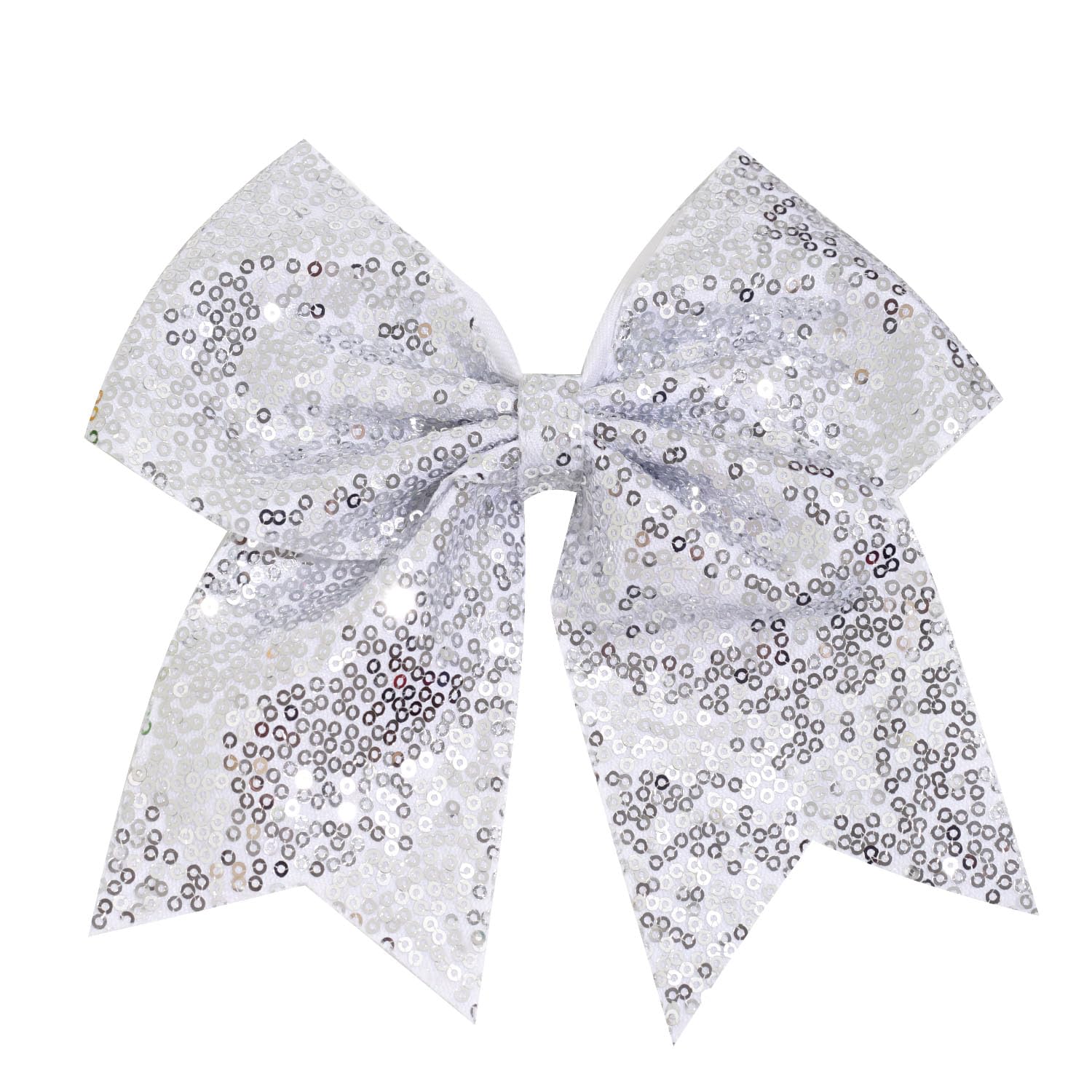 Large Sequin Cheer Bow Clips - Cheerleading Hair Accessories -9 Large Sequin Cheer Bow Clips - Cheerleading Hair Accessories -9