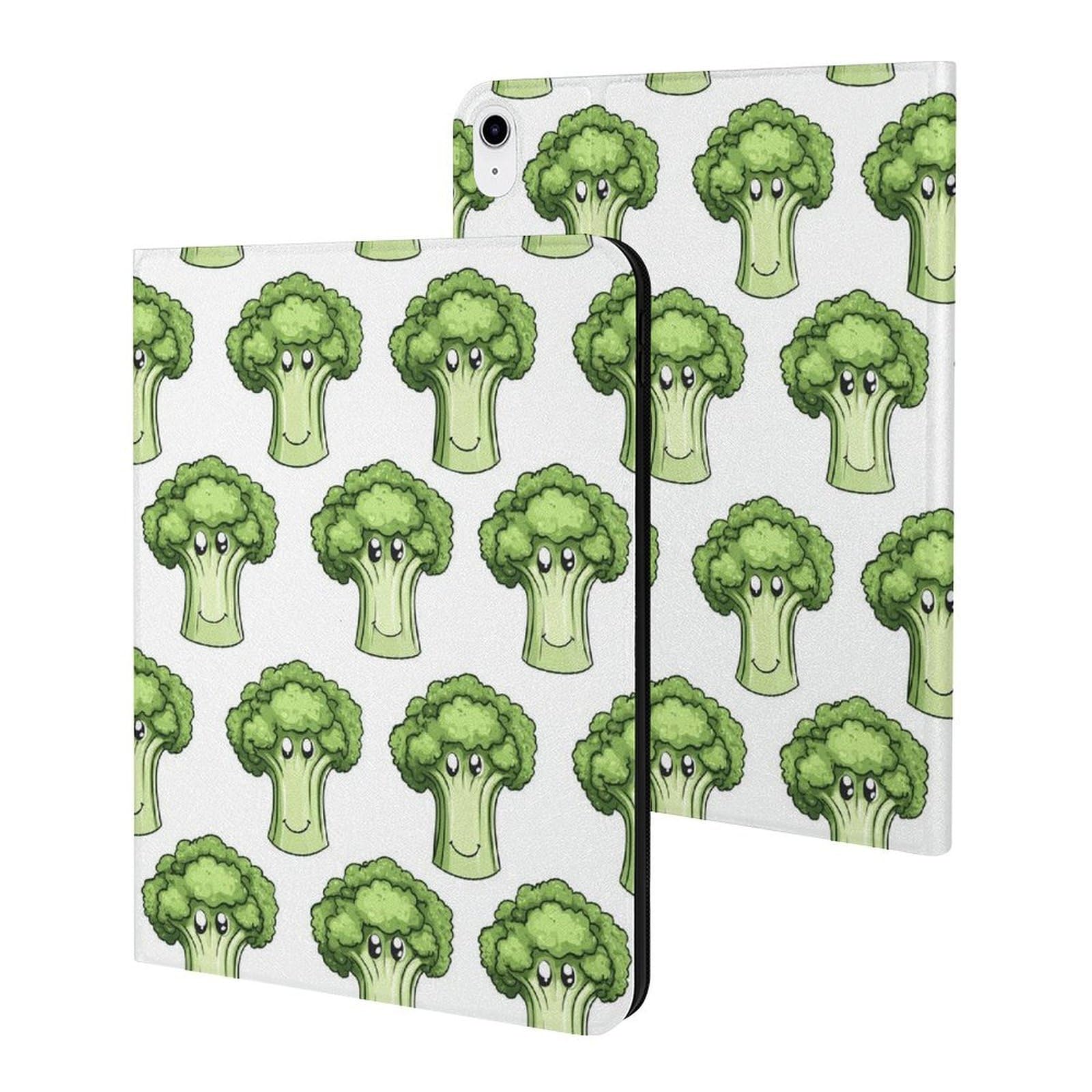 Housse de tablette compatible iPad 10e génération et A16 11" motif chou-fleur - 8