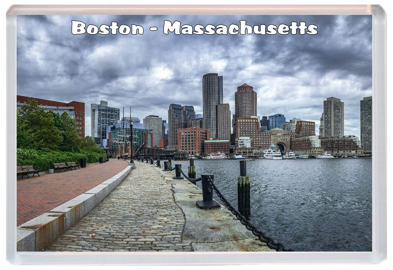 Boston Fridge Magnet/Magnets - Massachusetts - USA BBSM1492