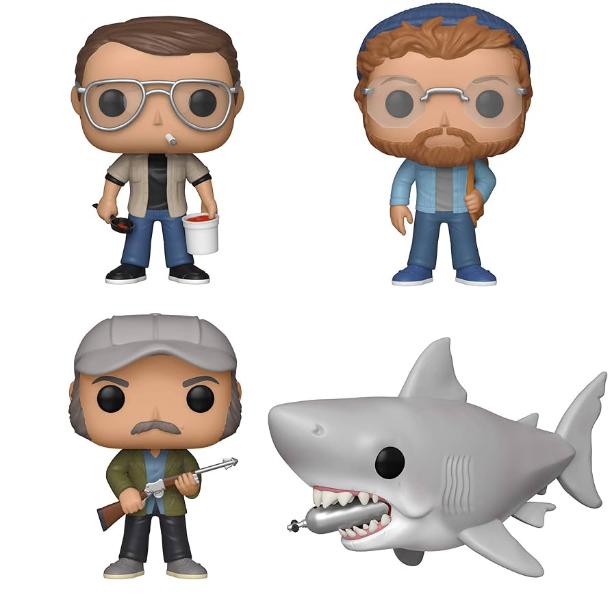 Amazon.com: Funko Movies: Pop! Jaws Collectors Set - Chief