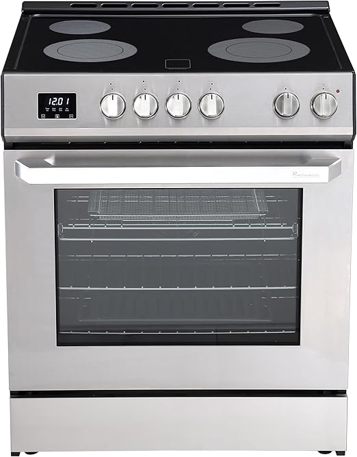 Rangaire RRE303TS Electric Range Oven with Timer and AirFry Infrared