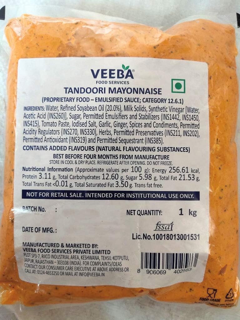 Tandoori Mayyonaise 1kg
