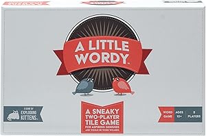 A Little Wordy: Clever Scramble Word Game for Adults