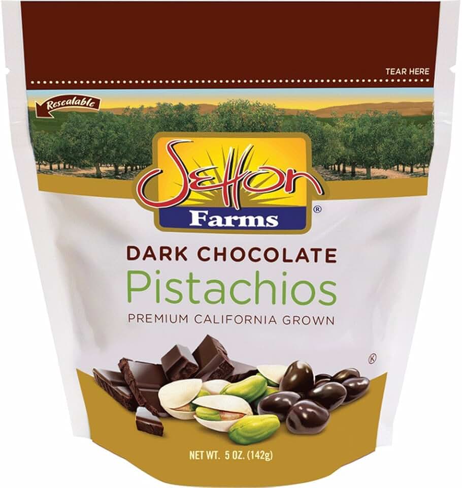 dark chocolate pistachios