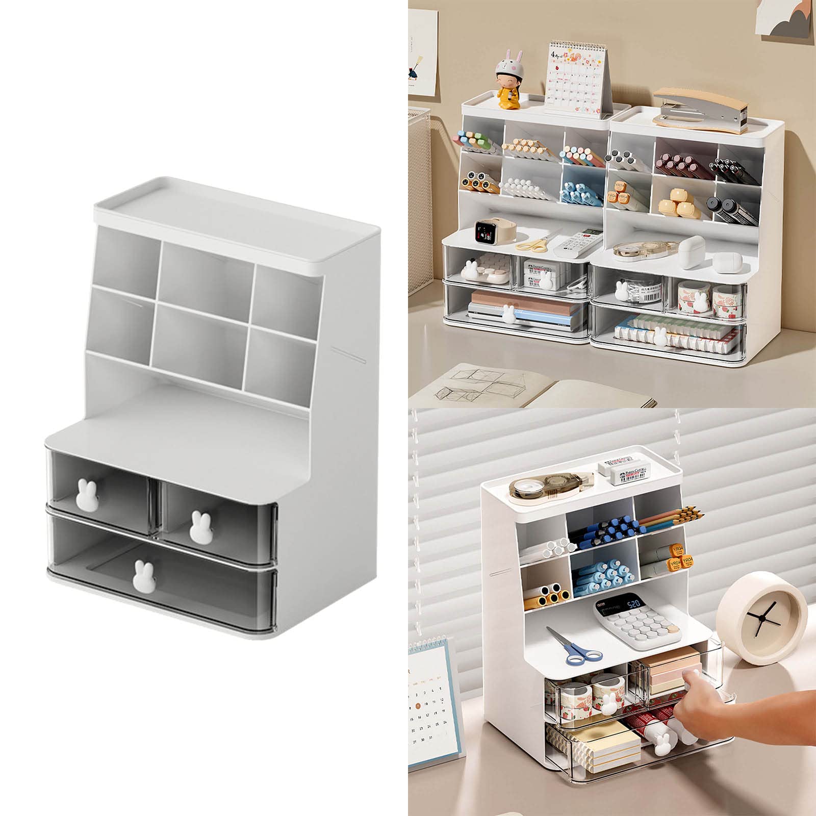 Portapenne da scrivania Organizer da scrivania Classificazione multifunzionale Portapenne Forniture di cancelleria per scuola aula Organizzatore da scrivania multifunzionale Portapenne Classificazione