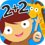 Animal Math Games for Free First Grade and Kindergarten Learning Games, Counting, Addition and Subtraction Math Apps for Kids