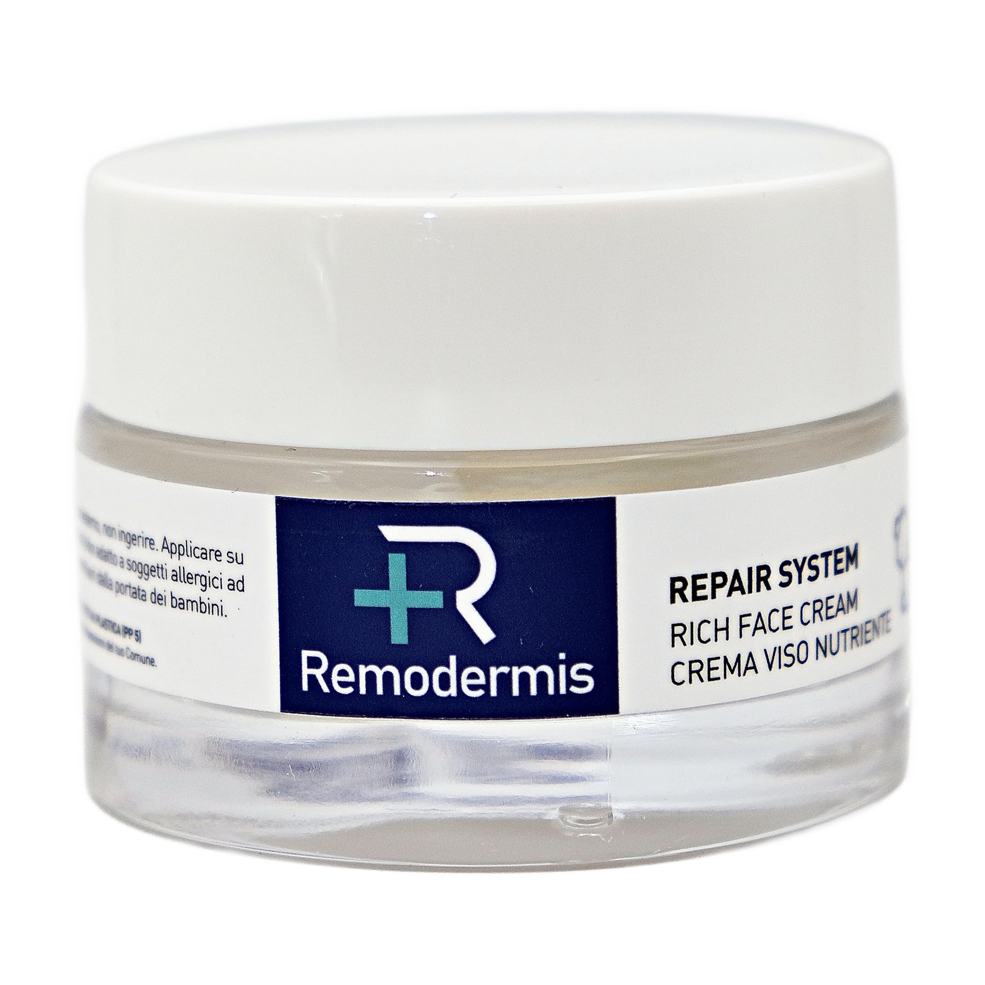 Repair System Rich Face Cream - Crema Viso Nutriente, 50 ml | Ceramidi, Acido Ialuronico, Peptidi Biomimetici, Niacinamide
