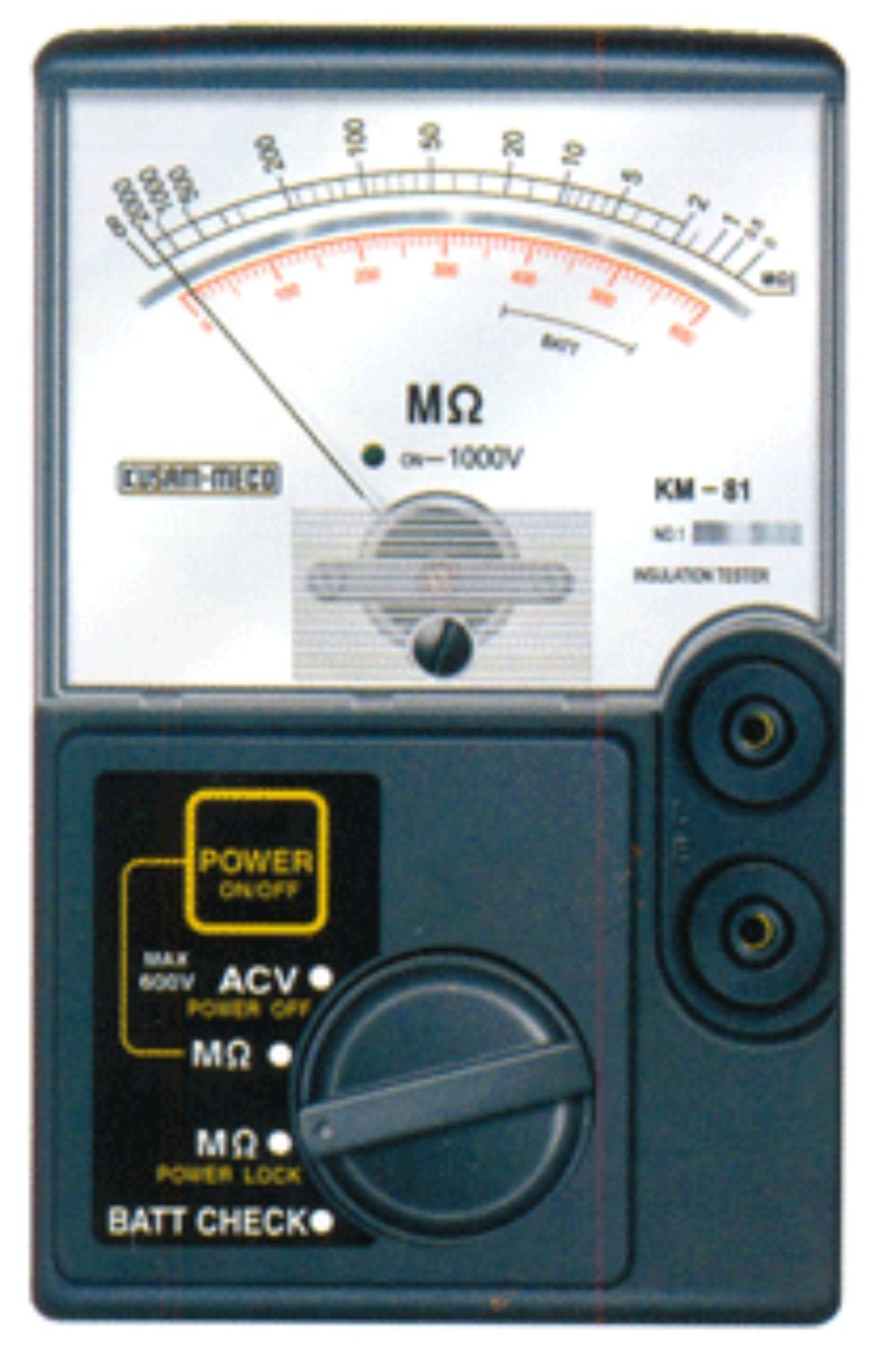 Kusam Meco KM 03 0-600 V Ac Analog Insulation Tester