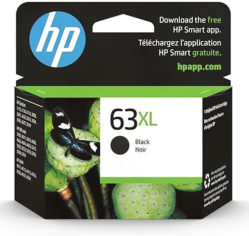 HP 63XL Cartucho de tinta Negro