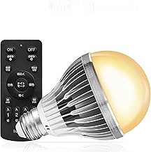 VENTOTA LUC-15WE26G lucimo LED Light Bulb E26 100w Dimmable Color with Remote Control Diameter 3.1 inches (80 mm) Daylight White Light Bulb Color 1500 lm Night Light Wide Light Distribution High